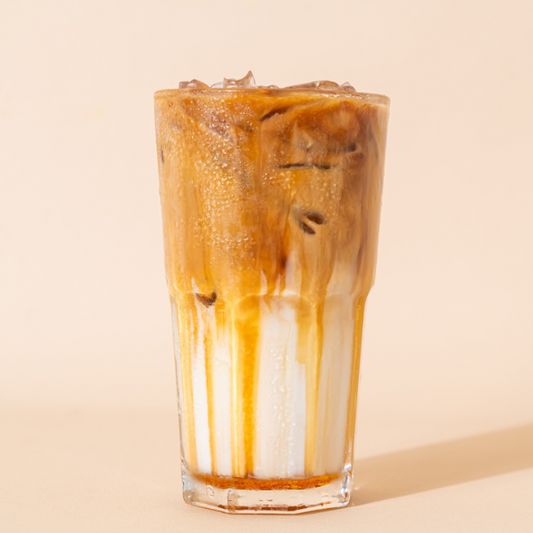 Iced Cinnamon Almond Milk Macchiato